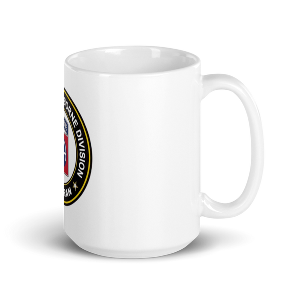 20th Airborne Engineer 47960992 White Glossy Mug - Medium