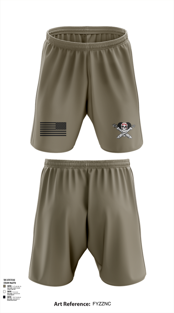 Athletic Shorts With Pockets, Fox 1-320th F-CO FAR, , Teamtime, Team time, sublimation, custom sports apparel, team uniforms, spirit wear, spiritwear, sports uniforms, custom shirts, team store, custom team store, fundraiser sports, apparel fundraiser