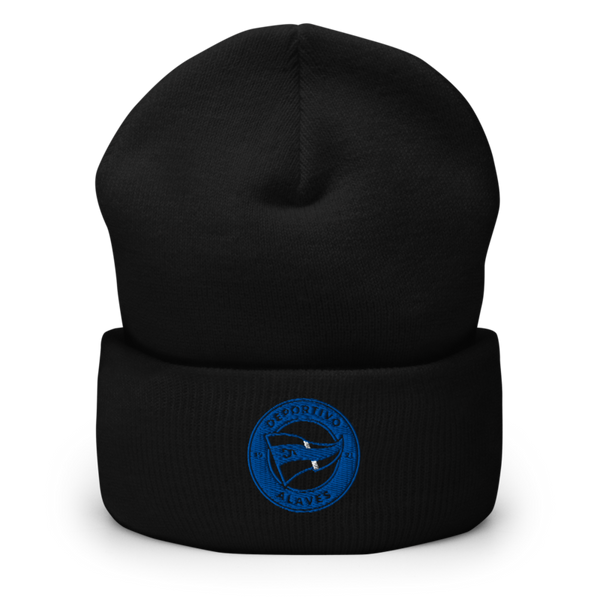 La Liga side Deportivo Alavés 90150587 Cuffed Beanie | Yupoong 1501KC