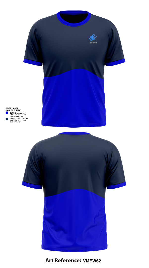 Short Sleeve Performance Shirt, Kennandy Hze, Track & Field, Teamtime, Team time, sublimation, custom sports apparel, team uniforms, spirit wear, spiritwear, sports uniforms, custom shirts, team store, custom team store, fundraiser sports, apparel fundraiser