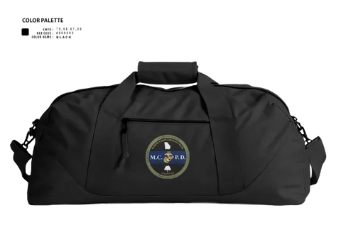 Duffle Bag, MCPD Albany, , Teamtime, Team time, sublimation, custom sports apparel, team uniforms, spirit wear, spiritwear, sports uniforms, custom shirts, team store, custom team store, fundraiser sports, apparel fundraiser