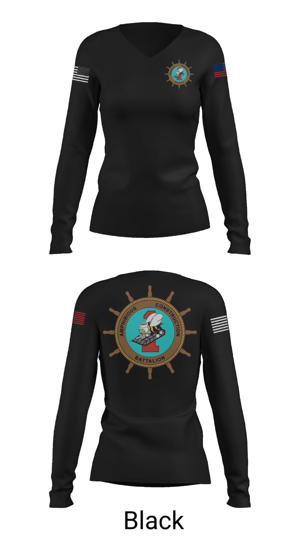 Womens Long Sleeve Vneck Shirt, ACB-1, , Teamtime, Team time, sublimation, custom sports apparel, team uniforms, spirit wear, spiritwear, sports uniforms, custom shirts, team store, custom team store, fundraiser sports, apparel fundraiser