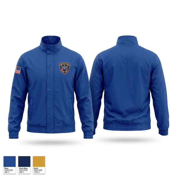 Windbreaker, Moorhead Police Department, Police, Teamtime, Team time, sublimation, custom sports apparel, team uniforms, spirit wear, spiritwear, sports uniforms, custom shirts, team store, custom team store, fundraiser sports, apparel fundraiser