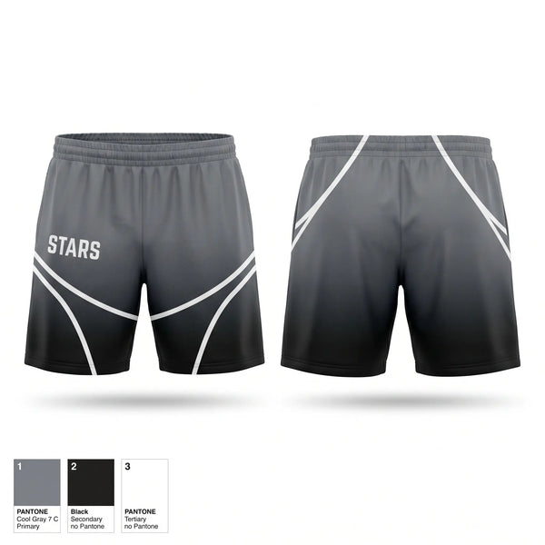 Athletic Shorts With Pockets, Stars, Softball, Teamtime, Team time, sublimation, custom sports apparel, team uniforms, spirit wear, spiritwear, sports uniforms, custom shirts, team store, custom team store, fundraiser sports, apparel fundraiser