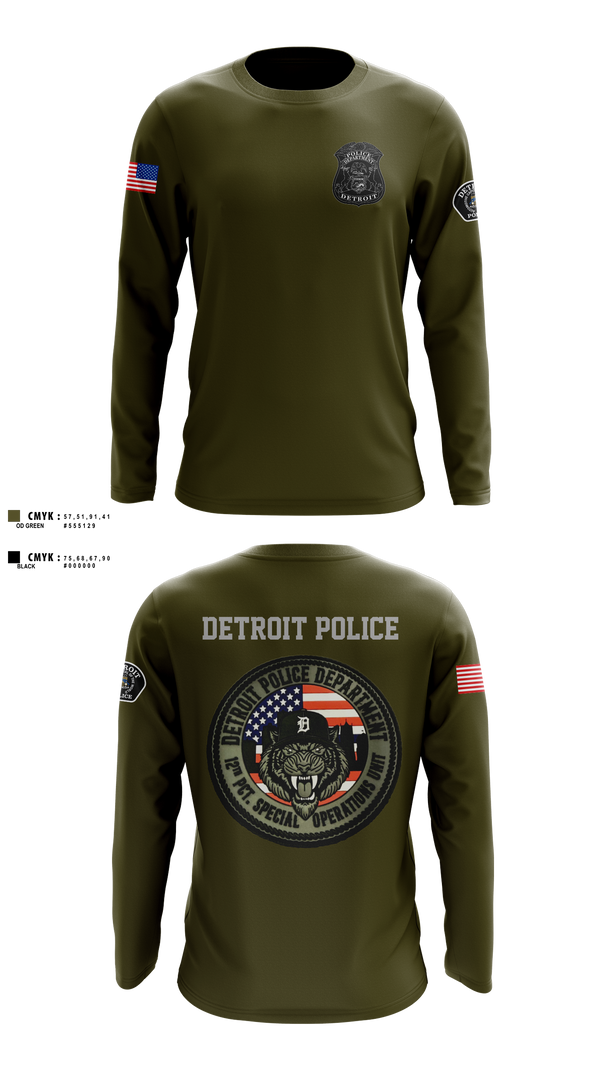Long Sleeve Performance Shirt, 12th Precinct Special Operations, Police, Teamtime, Team time, sublimation, custom sports apparel, team uniforms, spirit wear, spiritwear, sports uniforms, custom shirts, team store, custom team store, fundraiser sports, apparel fundraiser