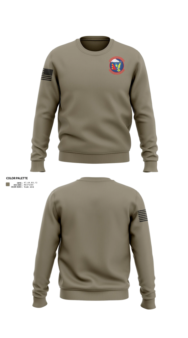 Crew Neck Sweatshirt, 90th Security Forces Squadron, Air Force, Teamtime, Team time, sublimation, custom sports apparel, team uniforms, spirit wear, spiritwear, sports uniforms, custom shirts, team store, custom team store, fundraiser sports, apparel fundraiser