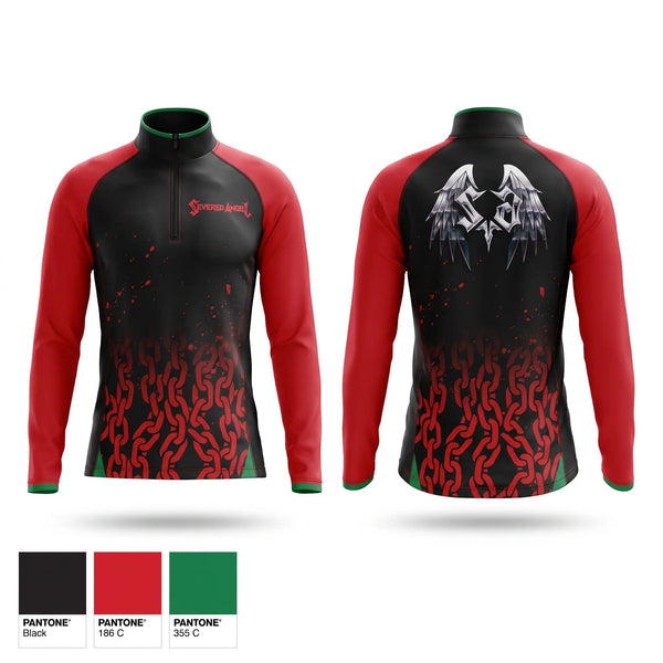 Quarter Zip Jacket, Severed Angel, Rugby, Teamtime, Team time, sublimation, custom sports apparel, team uniforms, spirit wear, spiritwear, sports uniforms, custom shirts, team store, custom team store, fundraiser sports, apparel fundraiser