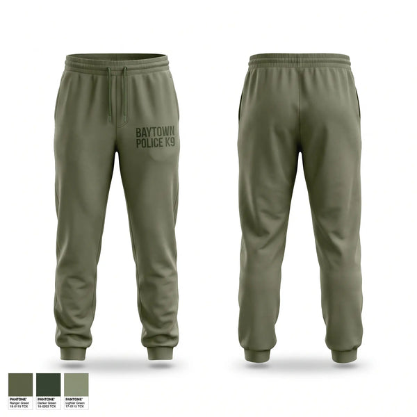 Sweatpants, Baytown Police K-9, Police, Teamtime, Team time, sublimation, custom sports apparel, team uniforms, spirit wear, spiritwear, sports uniforms, custom shirts, team store, custom team store, fundraiser sports, apparel fundraiser
