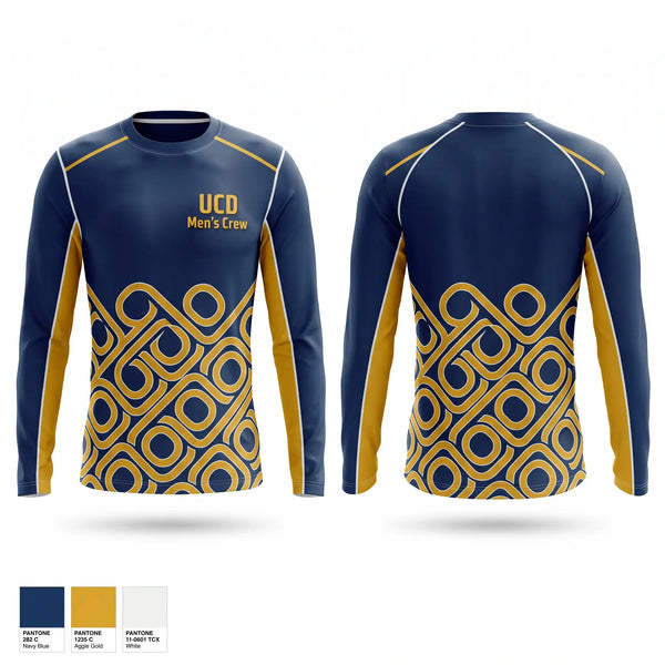 Long Sleeve Performance Shirt, UCD Men’s Crew, Spirit Store, Teamtime, Team time, sublimation, custom sports apparel, team uniforms, spirit wear, spiritwear, sports uniforms, custom shirts, team store, custom team store, fundraiser sports, apparel fundraiser