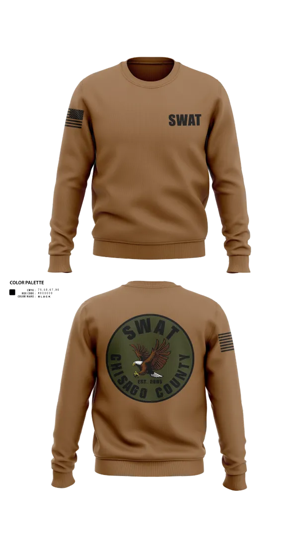 Crew Neck Sweatshirt, Chisago County ERU, Police, Teamtime, Team time, sublimation, custom sports apparel, team uniforms, spirit wear, spiritwear, sports uniforms, custom shirts, team store, custom team store, fundraiser sports, apparel fundraiser