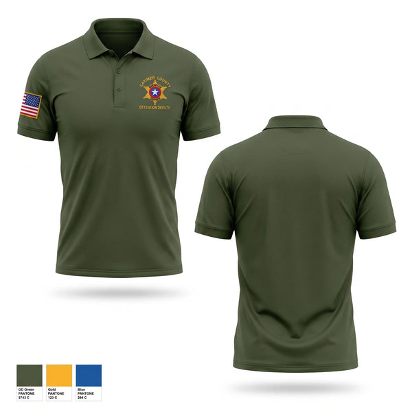 Short Sleeve Performance Polo, Correction officer, Police, Teamtime, Team time, sublimation, custom sports apparel, team uniforms, spirit wear, spiritwear, sports uniforms, custom shirts, team store, custom team store, fundraiser sports, apparel fundraiser