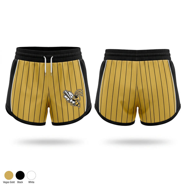 Womens Shorts, 404 Stingers, Baseball, Teamtime, Team time, sublimation, custom sports apparel, team uniforms, spirit wear, spiritwear, sports uniforms, custom shirts, team store, custom team store, fundraiser sports, apparel fundraiser
