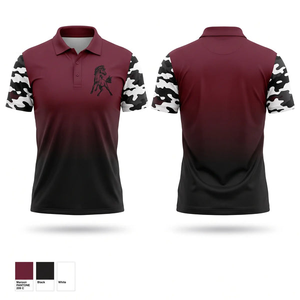 Short Sleeve Performance Polo, Mustangs, Women's Basketball, Teamtime, Team time, sublimation, custom sports apparel, team uniforms, spirit wear, spiritwear, sports uniforms, custom shirts, team store, custom team store, fundraiser sports, apparel fundraiser