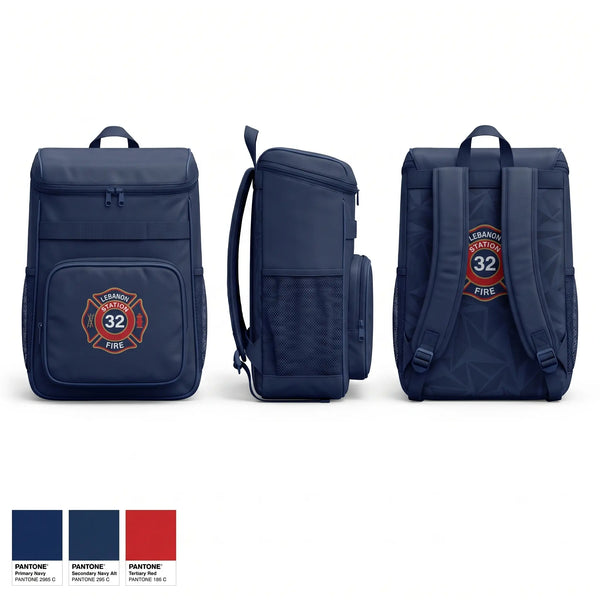 Gear Bag, Lebanon Fire, Fire Department, Teamtime, Team time, sublimation, custom sports apparel, team uniforms, spirit wear, spiritwear, sports uniforms, custom shirts, team store, custom team store, fundraiser sports, apparel fundraiser