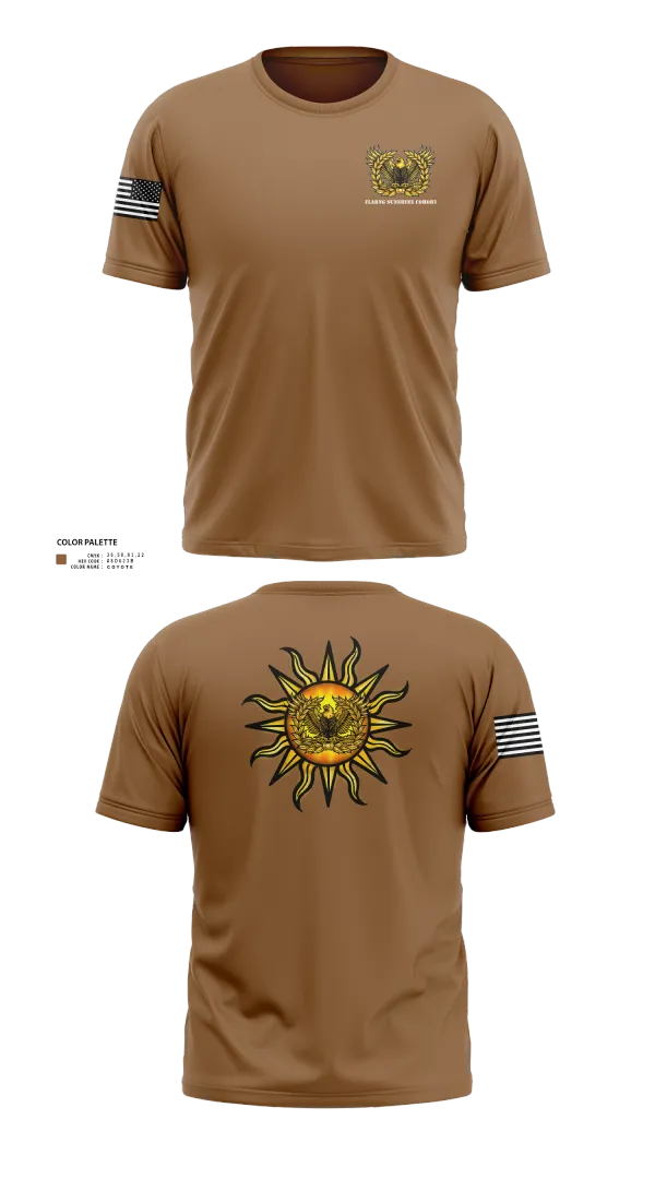 Short Sleeve Performance Shirt, FLARNG SUNSHINE COHORT, , Teamtime, Team time, sublimation, custom sports apparel, team uniforms, spirit wear, spiritwear, sports uniforms, custom shirts, team store, custom team store, fundraiser sports, apparel fundraiser