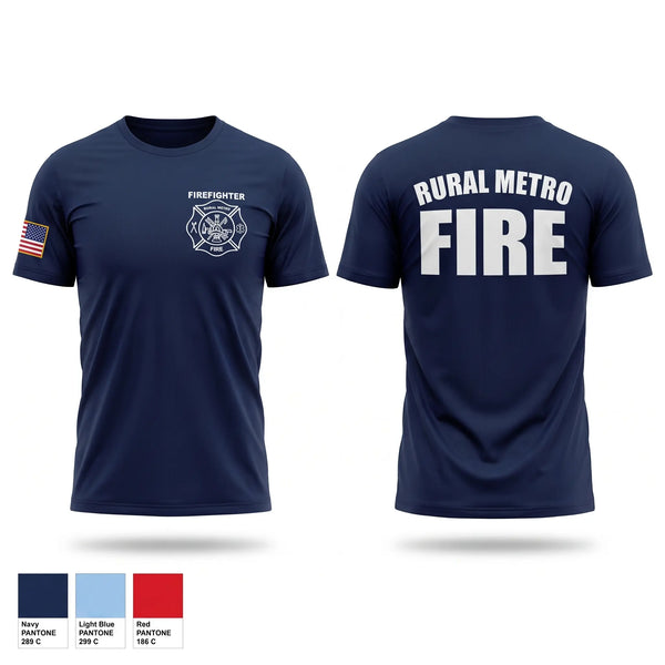 Short Sleeve Performance Shirt, RURAL METRO FIRE DEPARTMENT, Fire Department, Teamtime, Team time, sublimation, custom sports apparel, team uniforms, spirit wear, spiritwear, sports uniforms, custom shirts, team store, custom team store, fundraiser sports, apparel fundraiser
