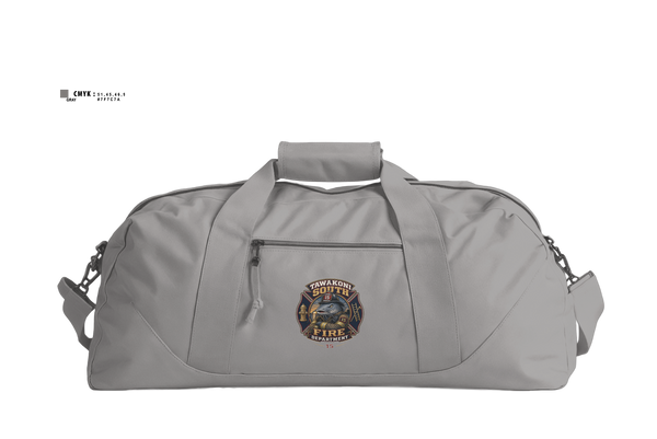 Duffle Bag, Tawakoni South Volunteer Fire Department, Fire Department, Teamtime, Team time, sublimation, custom sports apparel, team uniforms, spirit wear, spiritwear, sports uniforms, custom shirts, team store, custom team store, fundraiser sports, apparel fundraiser