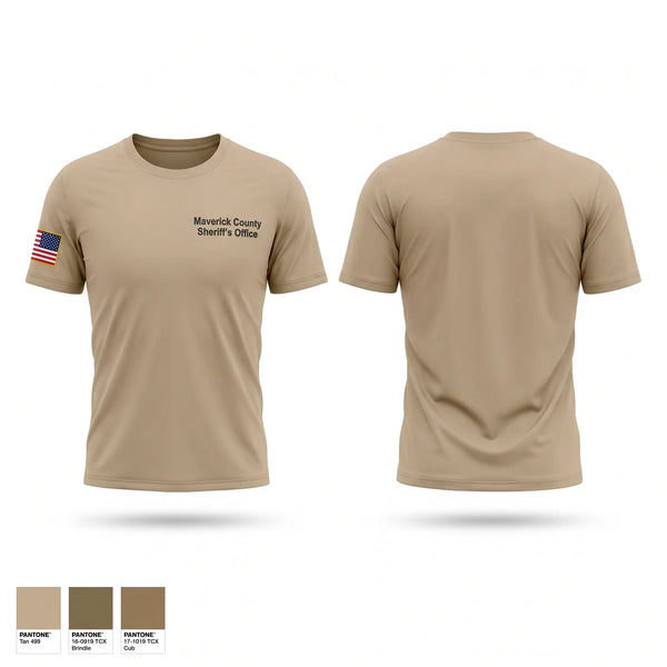 Short Sleeve Performance Shirt, Maverick County Sheriffs Office, Police, Teamtime, Team time, sublimation, custom sports apparel, team uniforms, spirit wear, spiritwear, sports uniforms, custom shirts, team store, custom team store, fundraiser sports, apparel fundraiser