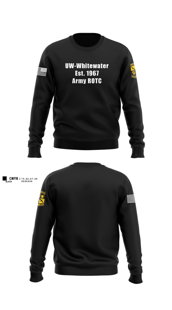 Crew Neck Sweatshirt, Warhawks, Army, Teamtime, Team time, sublimation, custom sports apparel, team uniforms, spirit wear, spiritwear, sports uniforms, custom shirts, team store, custom team store, fundraiser sports, apparel fundraiser