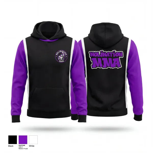 Hoodie, NOLINATION MMA, , Teamtime, Team time, sublimation, custom sports apparel, team uniforms, spirit wear, spiritwear, sports uniforms, custom shirts, team store, custom team store, fundraiser sports, apparel fundraiser