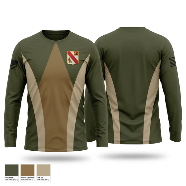 Long Sleeve Performance Shirt, C Battery 21st Field Artillery MLRS, Army, Teamtime, Team time, sublimation, custom sports apparel, team uniforms, spirit wear, spiritwear, sports uniforms, custom shirts, team store, custom team store, fundraiser sports, apparel fundraiser