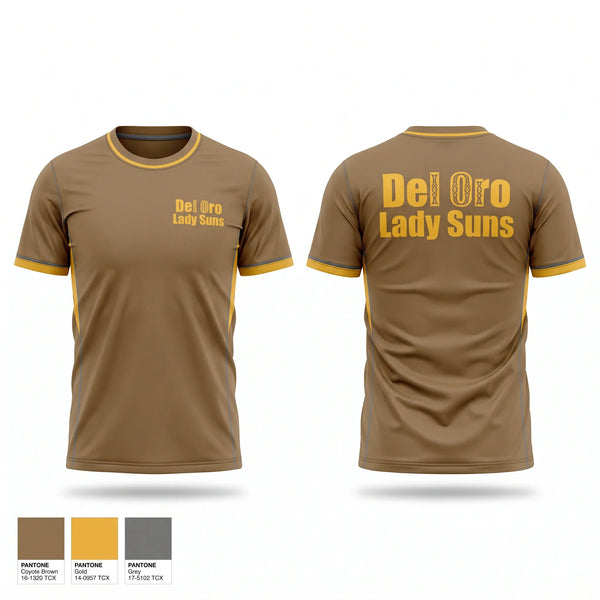 Football Jersey, Del Oro Lady Suns, Softball, Teamtime, Team time, sublimation, custom sports apparel, team uniforms, spirit wear, spiritwear, sports uniforms, custom shirts, team store, custom team store, fundraiser sports, apparel fundraiser