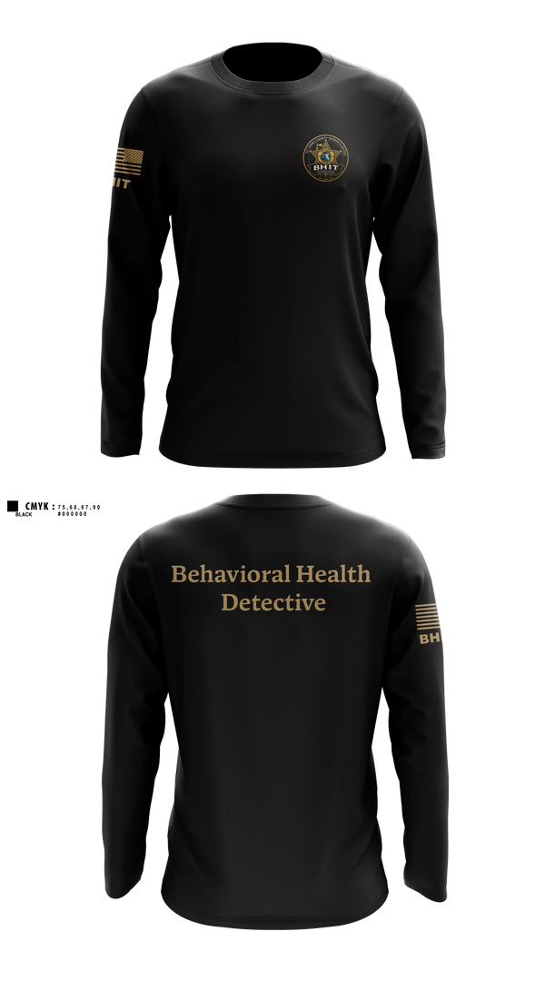 Long Sleeve Performance Shirt, BHIT, Police, Teamtime, Team time, sublimation, custom sports apparel, team uniforms, spirit wear, spiritwear, sports uniforms, custom shirts, team store, custom team store, fundraiser sports, apparel fundraiser