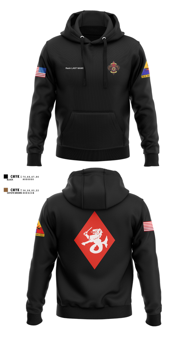 Hoodie, , Army, Teamtime, Team time, sublimation, custom sports apparel, team uniforms, spirit wear, spiritwear, sports uniforms, custom shirts, team store, custom team store, fundraiser sports, apparel fundraiser