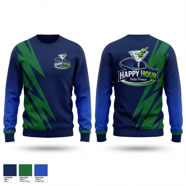 Crew Neck Sweatshirt, PoloTrace, , Teamtime, Team time, sublimation, custom sports apparel, team uniforms, spirit wear, spiritwear, sports uniforms, custom shirts, team store, custom team store, fundraiser sports, apparel fundraiser