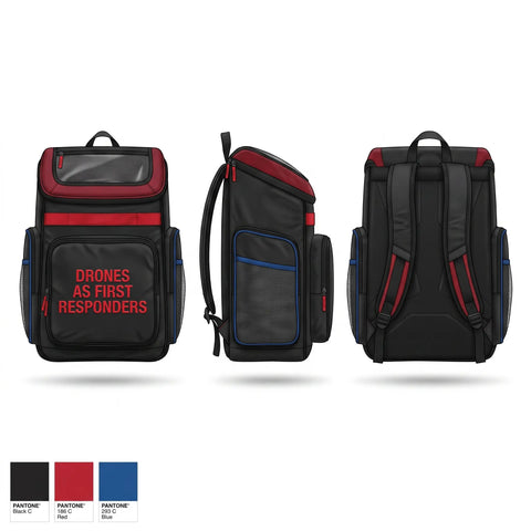 Gear Bag, Drones as First Responders, Police, Teamtime, Team time, sublimation, custom sports apparel, team uniforms, spirit wear, spiritwear, sports uniforms, custom shirts, team store, custom team store, fundraiser sports, apparel fundraiser