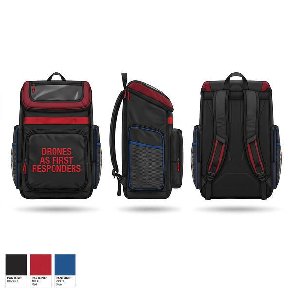 Gear Bag, Drones as First Responders, Police, Teamtime, Team time, sublimation, custom sports apparel, team uniforms, spirit wear, spiritwear, sports uniforms, custom shirts, team store, custom team store, fundraiser sports, apparel fundraiser