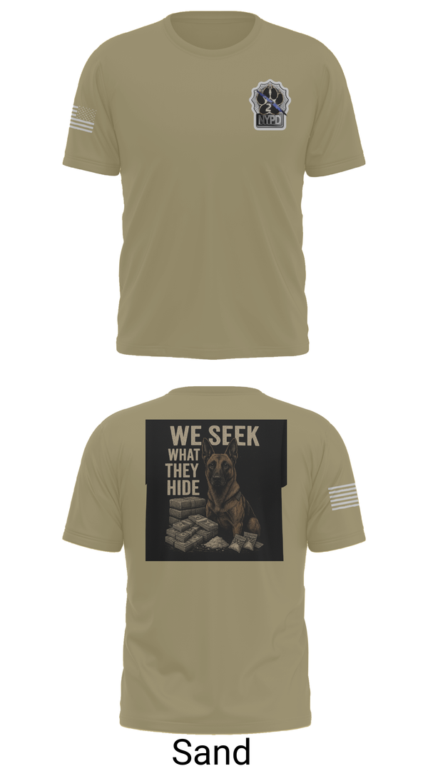 Short Sleeve Performance Shirt, Narcotics K9, , Teamtime, Team time, sublimation, custom sports apparel, team uniforms, spirit wear, spiritwear, sports uniforms, custom shirts, team store, custom team store, fundraiser sports, apparel fundraiser