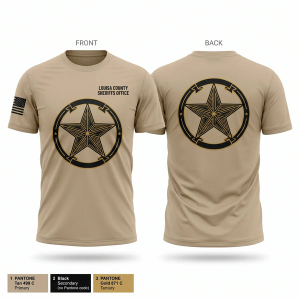 Short Sleeve Performance Shirt, Louisa County Sheriff's Office, Police, Teamtime, Team time, sublimation, custom sports apparel, team uniforms, spirit wear, spiritwear, sports uniforms, custom shirts, team store, custom team store, fundraiser sports, apparel fundraiser