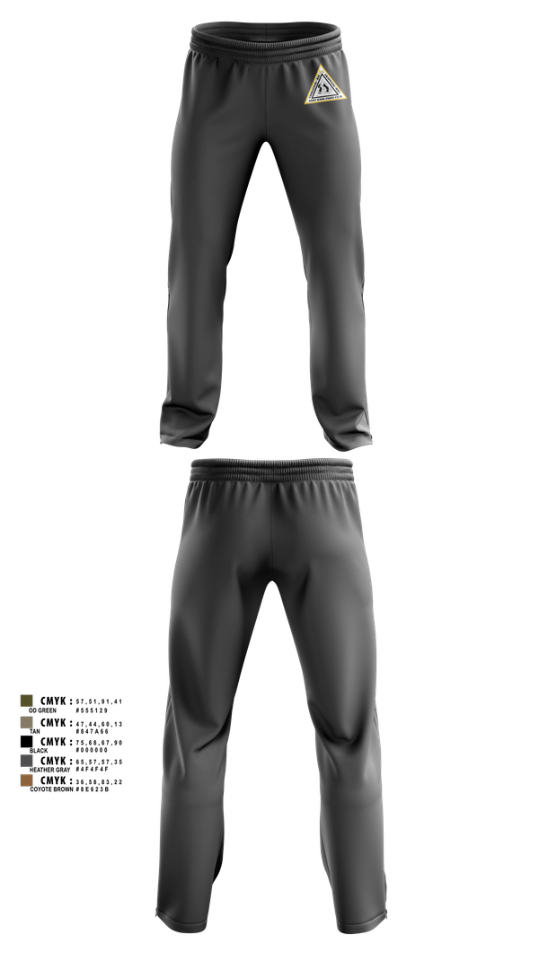 Sweatpants, 100th Training Division, Army, Teamtime, Team time, sublimation, custom sports apparel, team uniforms, spirit wear, spiritwear, sports uniforms, custom shirts, team store, custom team store, fundraiser sports, apparel fundraiser