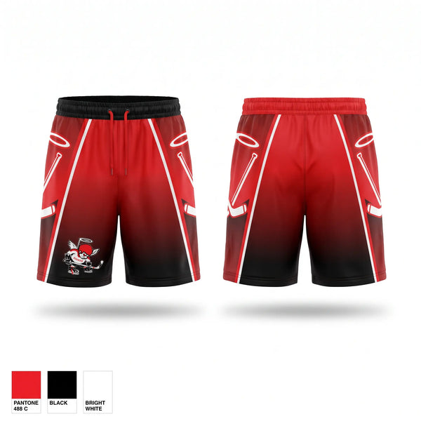 Athletic Shorts With Pockets, Tri County Saints, Ice Hockey, Teamtime, Team time, sublimation, custom sports apparel, team uniforms, spirit wear, spiritwear, sports uniforms, custom shirts, team store, custom team store, fundraiser sports, apparel fundraiser