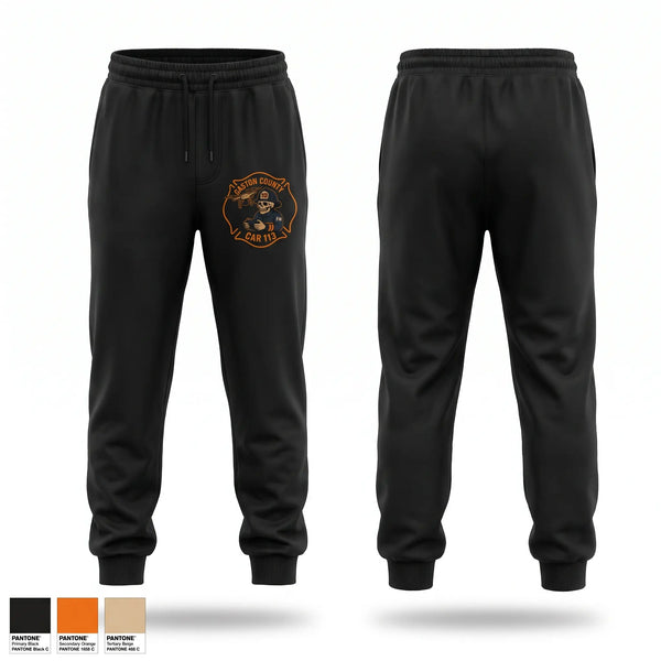 Sweatpants, Gaston County Emergency Management and Fire Services, Fire Department, Teamtime, Team time, sublimation, custom sports apparel, team uniforms, spirit wear, spiritwear, sports uniforms, custom shirts, team store, custom team store, fundraiser sports, apparel fundraiser