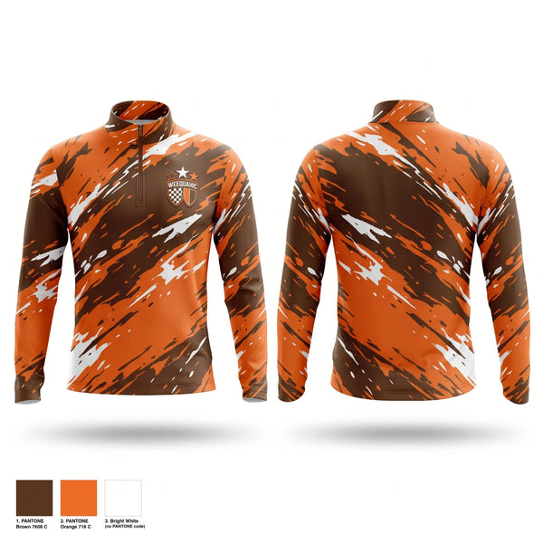 Quarter Zip Jacket, Weequahic Indians, , Teamtime, Team time, sublimation, custom sports apparel, team uniforms, spirit wear, spiritwear, sports uniforms, custom shirts, team store, custom team store, fundraiser sports, apparel fundraiser