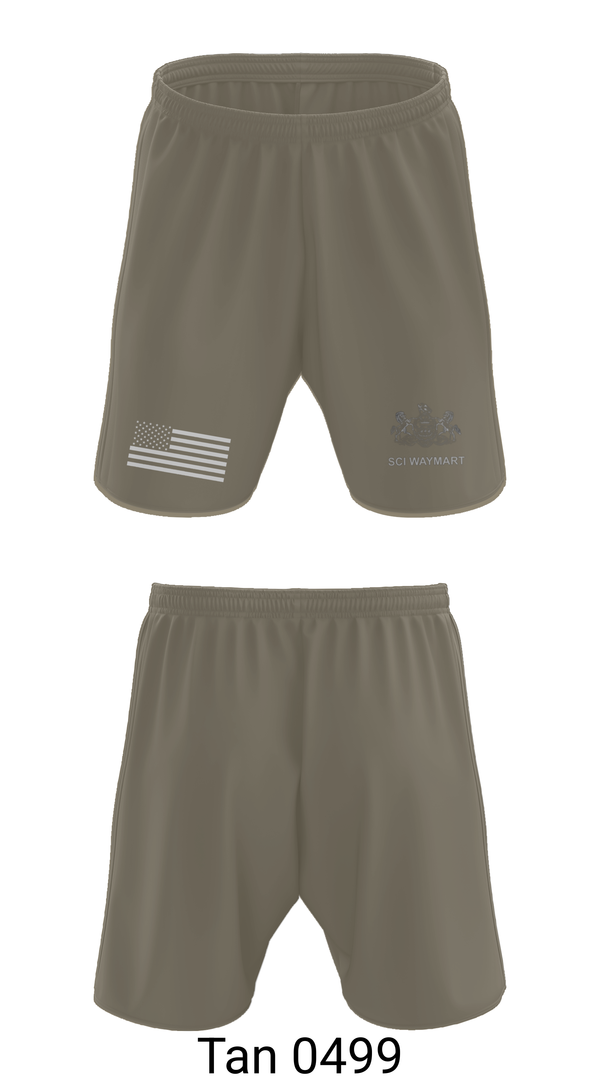 Athletic Shorts With Pockets, Sci Waymart, Police, Teamtime, Team time, sublimation, custom sports apparel, team uniforms, spirit wear, spiritwear, sports uniforms, custom shirts, team store, custom team store, fundraiser sports, apparel fundraiser
