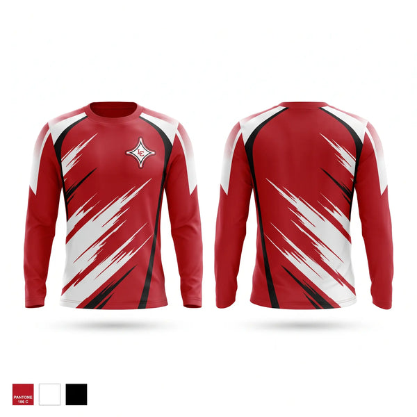 Long Sleeve Performance Shirt, Red Devils, Women's Basketball, Teamtime, Team time, sublimation, custom sports apparel, team uniforms, spirit wear, spiritwear, sports uniforms, custom shirts, team store, custom team store, fundraiser sports, apparel fundraiser