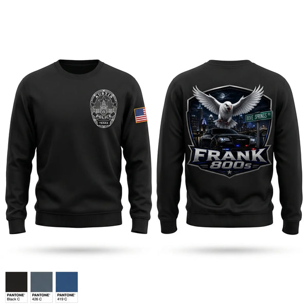 Crew Neck Sweatshirt, Frank 800's, Police, Teamtime, Team time, sublimation, custom sports apparel, team uniforms, spirit wear, spiritwear, sports uniforms, custom shirts, team store, custom team store, fundraiser sports, apparel fundraiser