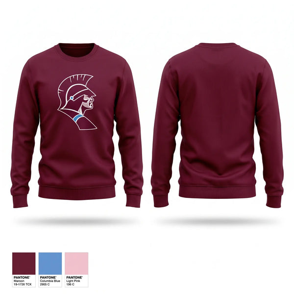 Crew Neck Sweatshirt, Saint Joseph-Ogden High School Soccer, Men's Soccer, Teamtime, Team time, sublimation, custom sports apparel, team uniforms, spirit wear, spiritwear, sports uniforms, custom shirts, team store, custom team store, fundraiser sports, apparel fundraiser