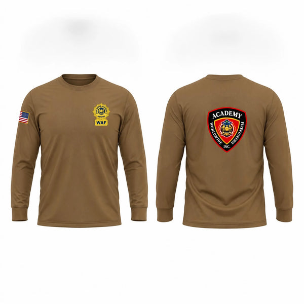 Long Sleeve Performance Shirt, Worldwide Firefighter, Fire Department, Teamtime, Team time, sublimation, custom sports apparel, team uniforms, spirit wear, spiritwear, sports uniforms, custom shirts, team store, custom team store, fundraiser sports, apparel fundraiser