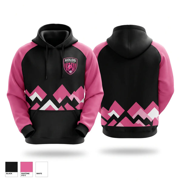 Hoodie, Xolos, Men's Soccer, Teamtime, Team time, sublimation, custom sports apparel, team uniforms, spirit wear, spiritwear, sports uniforms, custom shirts, team store, custom team store, fundraiser sports, apparel fundraiser