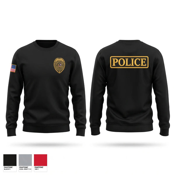 Crew Neck Sweatshirt, Murfreesboro Police Department U.A.S. Team, Police, Teamtime, Team time, sublimation, custom sports apparel, team uniforms, spirit wear, spiritwear, sports uniforms, custom shirts, team store, custom team store, fundraiser sports, apparel fundraiser