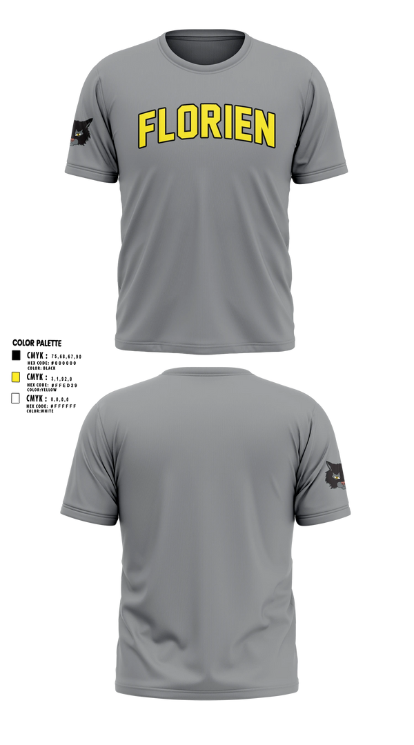 Short Sleeve Performance Shirt, Florien Blackcats, Softball, Teamtime, Team time, sublimation, custom sports apparel, team uniforms, spirit wear, spiritwear, sports uniforms, custom shirts, team store, custom team store, fundraiser sports, apparel fundraiser