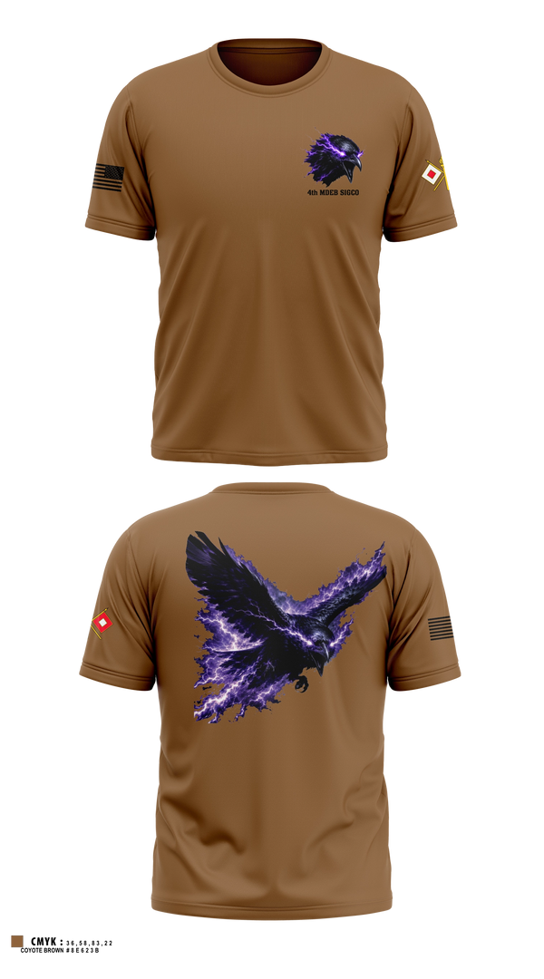 Short Sleeve Performance Shirt, 4th MDEB SigCo, Army, Teamtime, Team time, sublimation, custom sports apparel, team uniforms, spirit wear, spiritwear, sports uniforms, custom shirts, team store, custom team store, fundraiser sports, apparel fundraiser