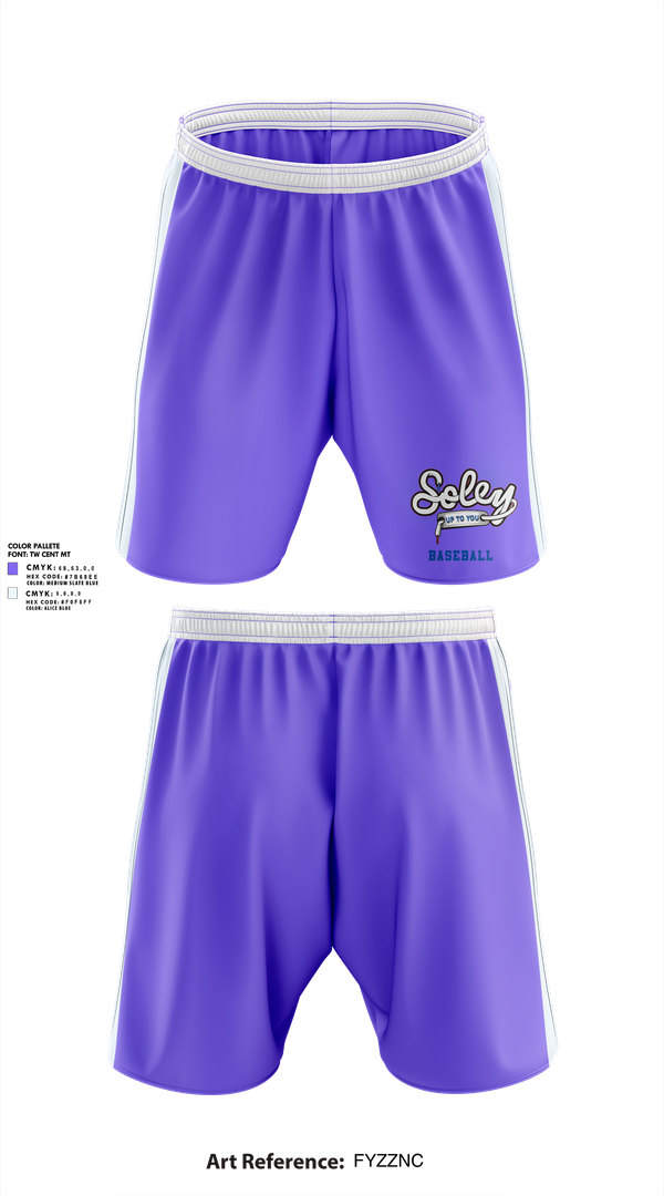 Athletic Shorts With Pockets, Soley Stars, Baseball, Teamtime, Team time, sublimation, custom sports apparel, team uniforms, spirit wear, spiritwear, sports uniforms, custom shirts, team store, custom team store, fundraiser sports, apparel fundraiser