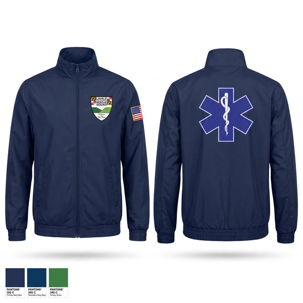 Windbreaker, Lavale volunteer rescue squad, EMS/EMT, Teamtime, Team time, sublimation, custom sports apparel, team uniforms, spirit wear, spiritwear, sports uniforms, custom shirts, team store, custom team store, fundraiser sports, apparel fundraiser