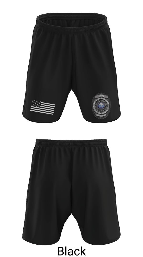 Athletic Shorts With Pockets, Newport / Cocke County Swat, Police, Teamtime, Team time, sublimation, custom sports apparel, team uniforms, spirit wear, spiritwear, sports uniforms, custom shirts, team store, custom team store, fundraiser sports, apparel fundraiser