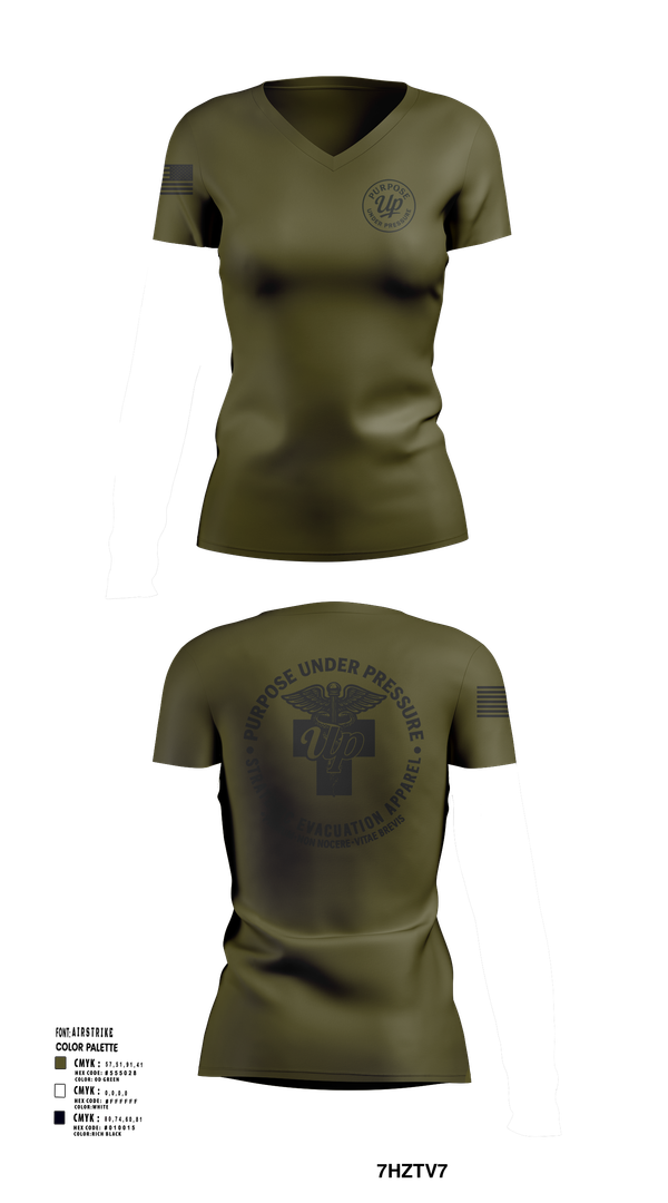 Womens Short Sleeve Vneck Shirt, 439th AES, , Teamtime, Team time, sublimation, custom sports apparel, team uniforms, spirit wear, spiritwear, sports uniforms, custom shirts, team store, custom team store, fundraiser sports, apparel fundraiser